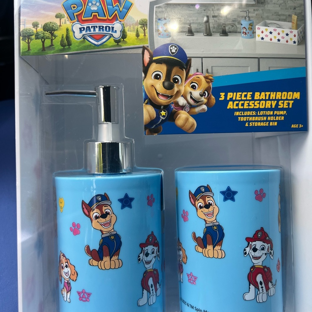 Paw Patrol Bathroom Set - White